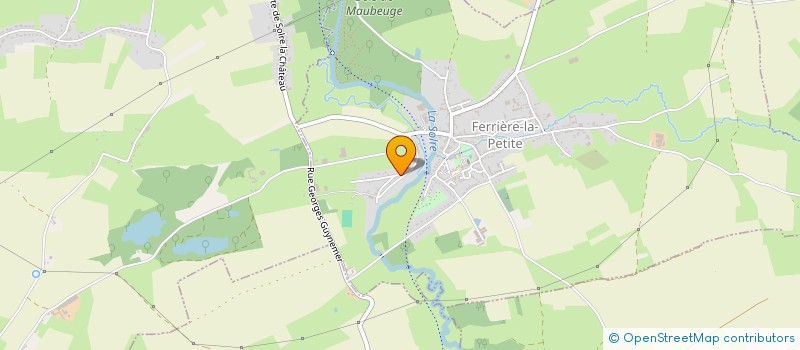 localisation de l'entreprise SOC TRAVAUX FUMISTERIE ET REFRACTAIRE à FERRIERE-LA-PETITE