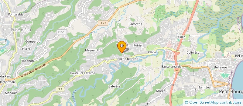 localisation de l'entreprise SOC TRAVAUX MENUISERIE ALUMINIUM  PETIT-BOURG