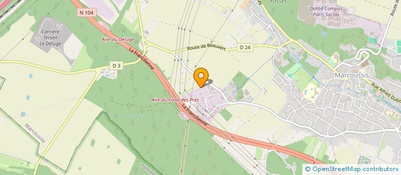localisation de l'entreprise SOC TRAVAUX PUBLICS ESSONNE à MARCOUSSIS