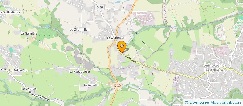 localisation de l'entreprise SOC TRAVAUX PUBLICS MONTS LYONNAIS à SAINTE-CONSORCE