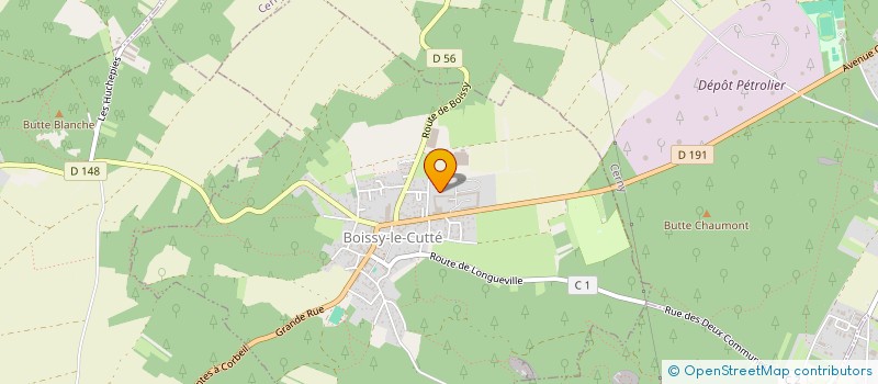 localisation de l'entreprise SOC TRAVAUX ROUTES FRANCILIENNE à BOISSY-LE-CUTTE