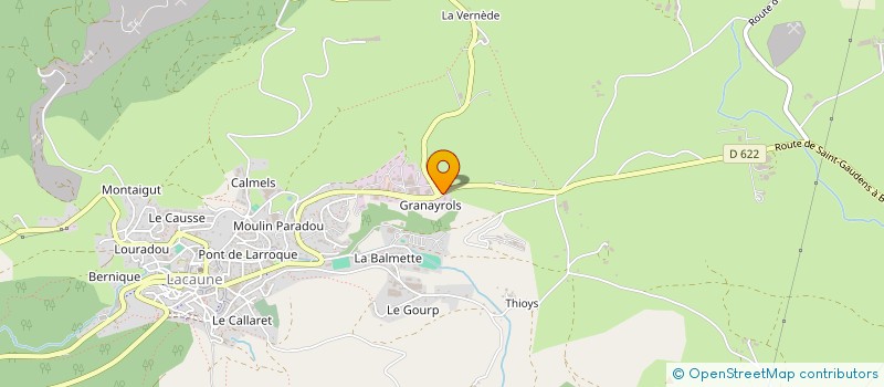 localisation de l'entreprise SOC TUELACAU SOC EXPL ABATTOIR à LACAUNE