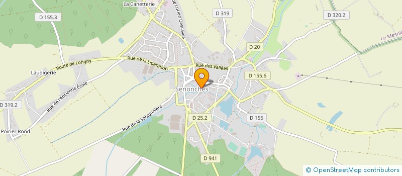 localisation de l'entreprise SOC TUYAUTERIE INDUSTRIELLE DU CENTRE à SENONCHES