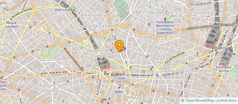 localisation de l'entreprise SOC TWISTEX à PARIS