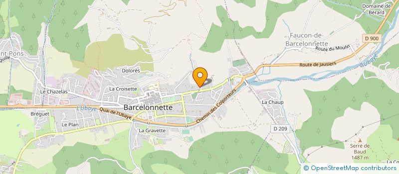 localisation de l'entreprise SOC UBAYENNE DU BATIMENT à BARCELONNETTE