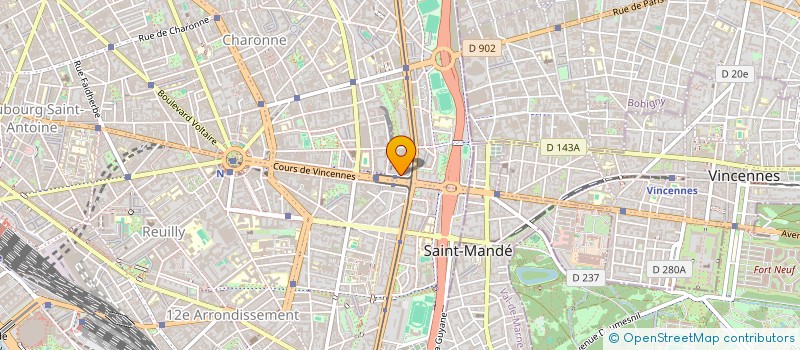 localisation de l'entreprise SOC UNINATION à PARIS