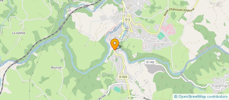 localisation de l'entreprise SOC UZERCHOISE DE DISTRIBUTION à UZERCHE