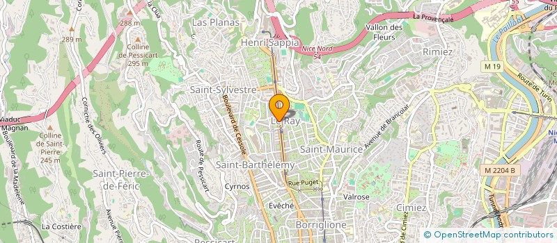 localisation de l'entreprise SOC VAISONNAISE IMMOBILIERE & COMMERCIAL à NICE