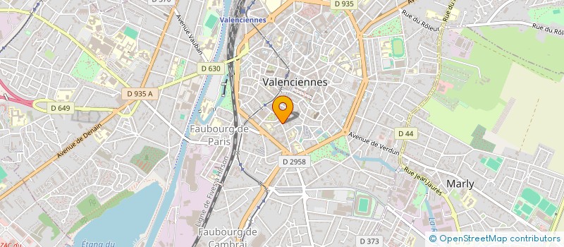 localisation de l'entreprise SOC VAL3J à VALENCIENNES