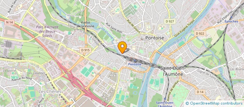 localisation de l'entreprise SOC VALORISATION PATRIMOINE IMMOBILIER  PONTOISE