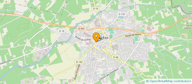 localisation de l'entreprise SOC VALREASSIENNE DE TELE ELECTROMENAGER à VALREAS