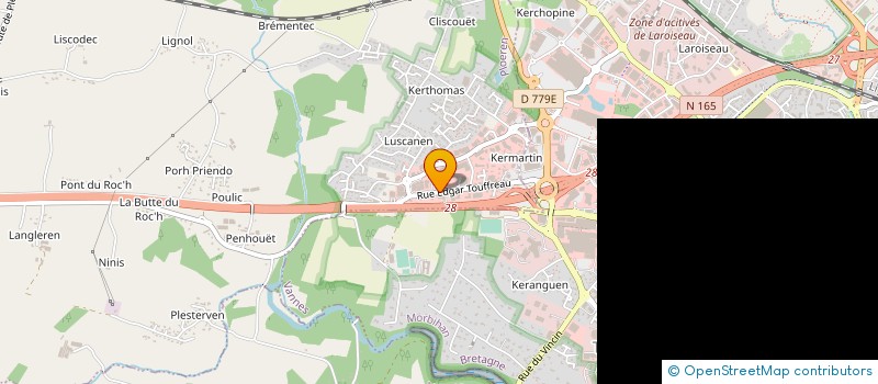 localisation de l'entreprise SOC VANNETAISE DISTRIBUTION MEUBLES à PLOEREN