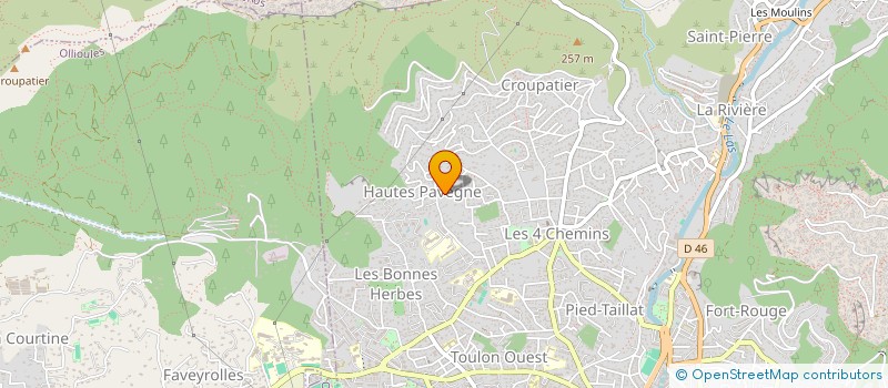 localisation de l'entreprise SOC VARADEX à TOULON