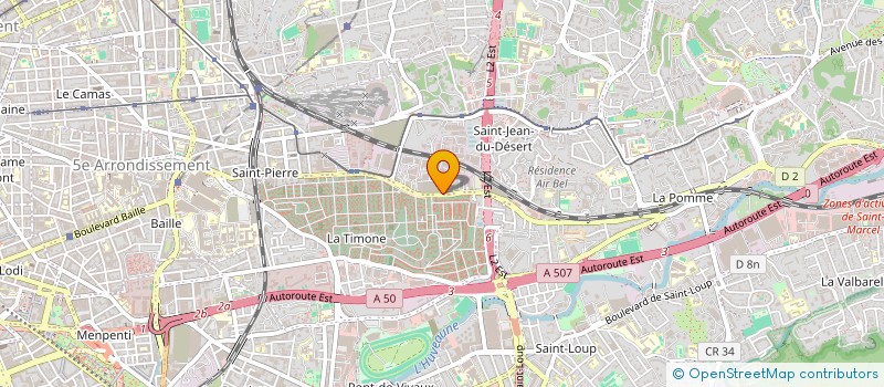 localisation de l'entreprise SOC VAROISE DE PEINTURE ET DE PLACAGE  MARSEILLE