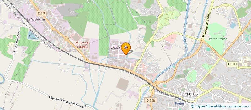 localisation de l'entreprise SOC VAROISE ELECTRICITE à FREJUS
