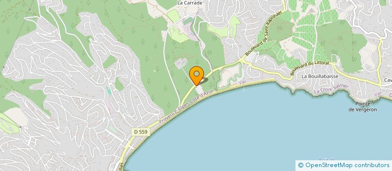 localisation de l'entreprise SOC VAROISE EXPANSION SERVICES  CAVALAIRE-SUR-MER