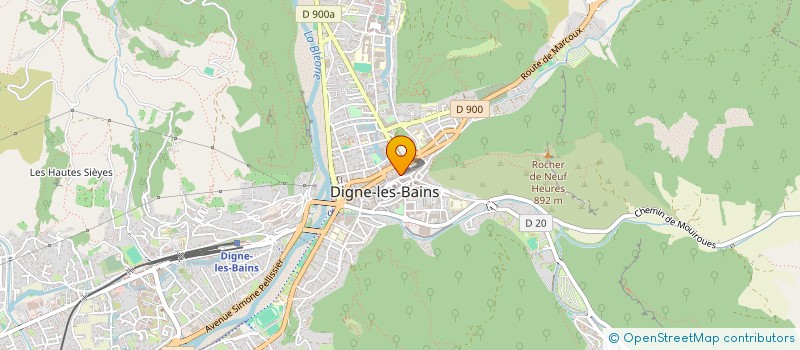 localisation de l'entreprise SOC VEGA VOYAGES à DIGNE-LES-BAINS