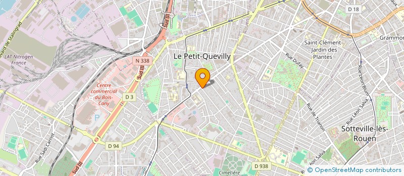 localisation de l'entreprise SOC VENTE ANIMAT GEST STANDS PROMOT PROD à LE PETIT-QUEVILLY