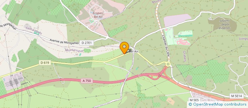 localisation de l'entreprise SOC VENTE FABRI ACHAT DEPOT MONTPELLIER à MONTARNAUD