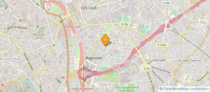 localisation de l'entreprise SOC VENTE PROMO COMPO MATER ELECT ELECTR à BAGNOLET