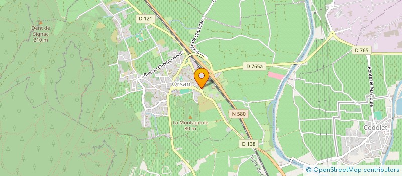 localisation de l'entreprise SOC VENTES ENTRETIENS DEPANNAGES SERVICE à ORSAN