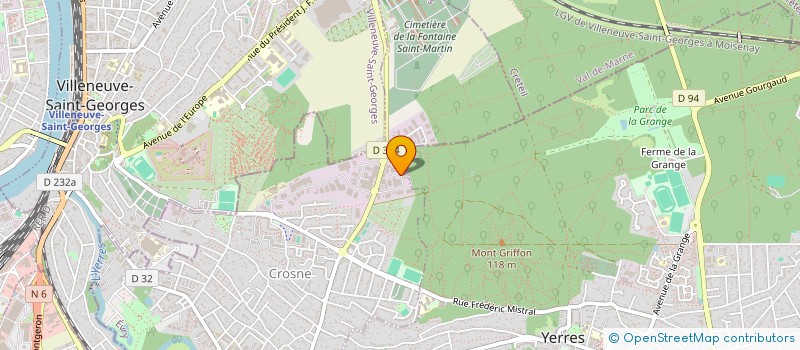 localisation de l'entreprise SOC VERELEC à CROSNE