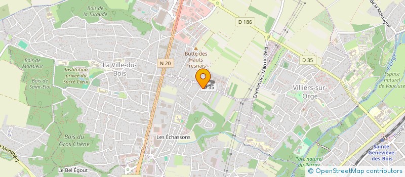localisation de l'entreprise SOC VERTOISE TRAVAUX MECANIQUES à LONGPONT-SUR-ORGE