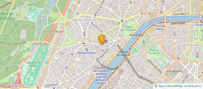 localisation de l'entreprise SOC VESTIS BAMBOLINO  PARIS