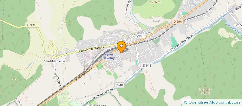 localisation de l'entreprise SOC.VEYNOISE D'AMENAGEMENTS à VEYNES