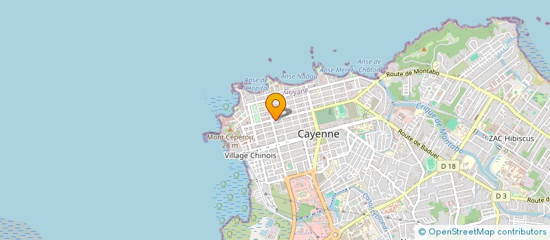 localisation de l'entreprise SOC VIA VENEZIA  CAYENNE