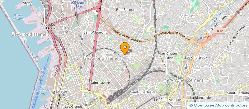 localisation de l'entreprise SOC VIANDES DISTRIBUTION ALIMENTAIRE à MARSEILLE