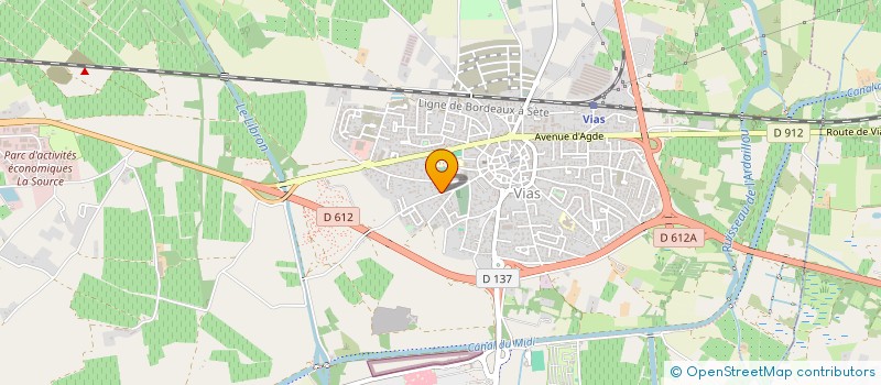 localisation de l'entreprise SOC VIASSOISE DE RECUPERATION à VIAS