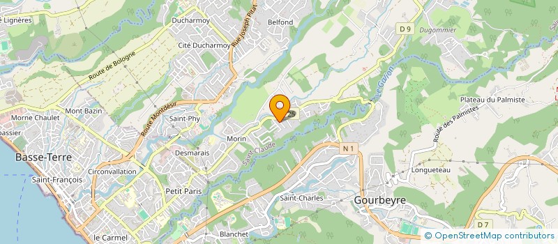 localisation de l'entreprise SOC VIDANGE ET ASSAINISSEMENT à SAINT-CLAUDE