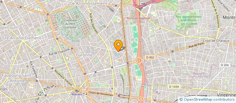 localisation de l'entreprise SOC VILLECRESNOISE INGENIERIE  PARIS