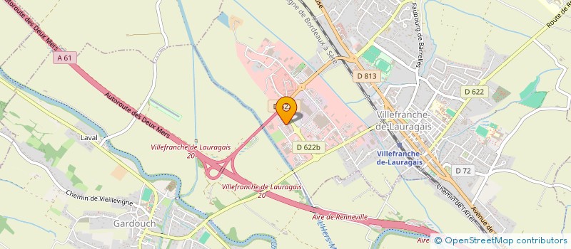 localisation de l'entreprise SOC VILLEFRANCHOISE TRANSPORTS TOURISME à VILLEFRANCHE-DE-LAURAGAIS