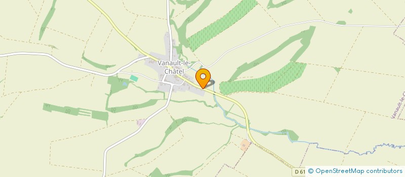 localisation de l'entreprise SOC VITICOLE DE LA VALLEE DE L'AISNE  VANAULT-LE-CHATEL
