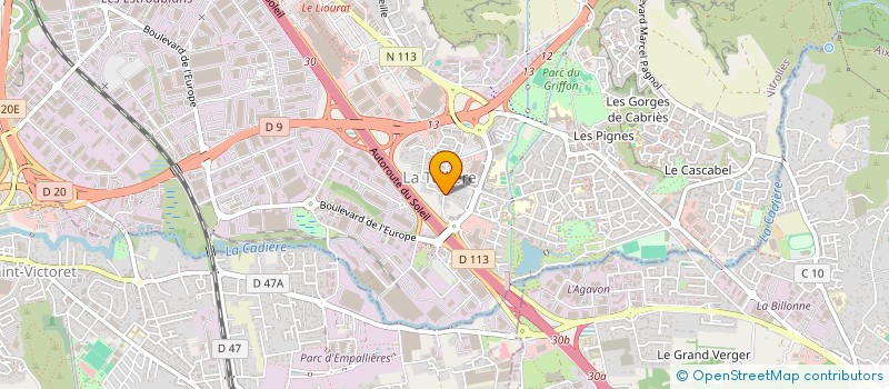 localisation de l'entreprise SOC VITROLLAISE DE LOCATION DE LOCAUX à VITROLLES