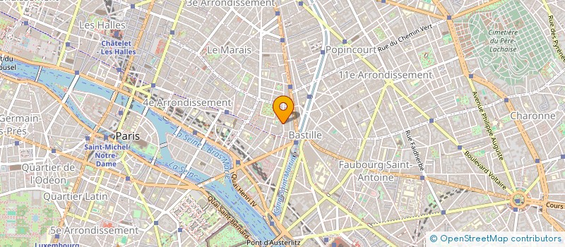 localisation de l'entreprise SOC VOLEGER'S à PARIS