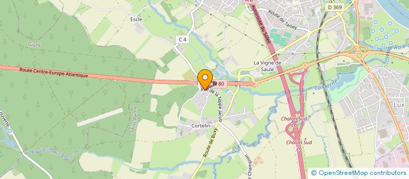 localisation de l'entreprise SOC VTE ACHAT MATERIELS SAONE ET LOIRE à SAINT-REMY