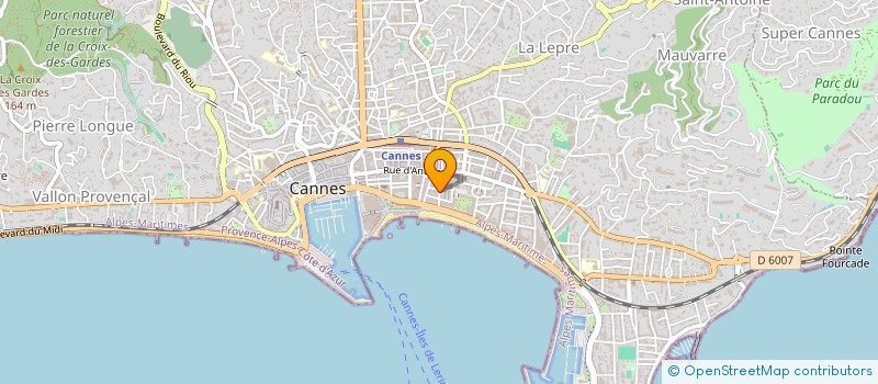 localisation de l'entreprise SOC WAPITI à CANNES