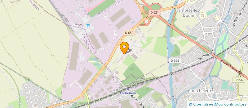 localisation de l'entreprise SOC WINNE à LAMBRES-LEZ-DOUAI