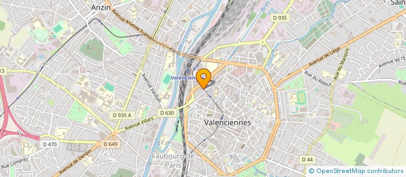 localisation de l'entreprise SOC YEH à VALENCIENNES