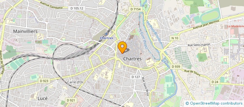 localisation de l'entreprise SOC YVELINOISE DE NETTOYAGE A DOMICILE à CHARTRES