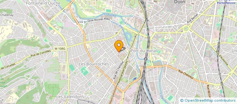 localisation de l'entreprise SOCA à DIJON