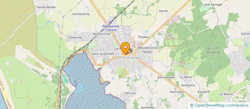 localisation de l'entreprise SOCA  PLOUHARNEL