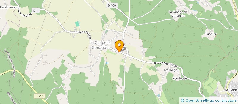 localisation de l'entreprise SOCA  LA CHAPELLE-GONAGUET