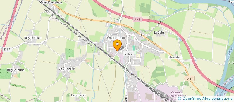 localisation de l'entreprise SOCA FAMILY  QUINCIEUX