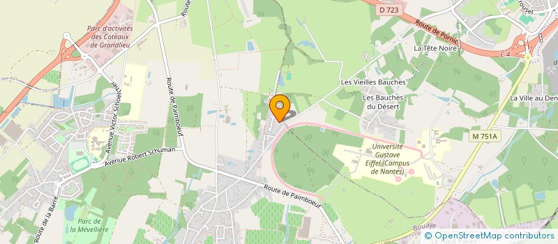 localisation de l'entreprise SOCA NATURE à SAINT-GILLES-CROIX-DE-VIE