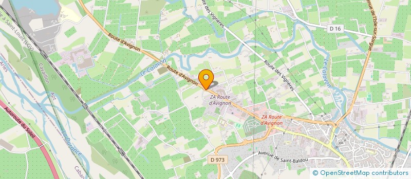 localisation de l'entreprise SOCA SELF à CAVAILLON