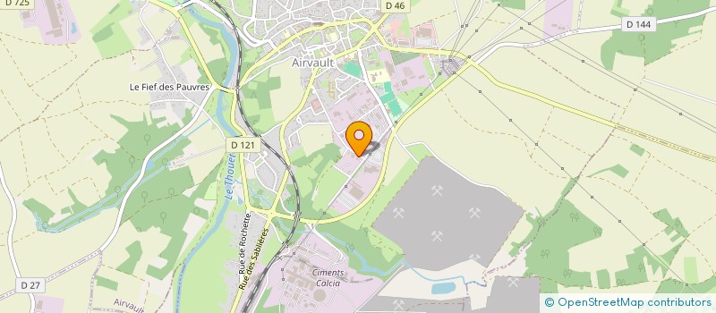 localisation de l'entreprise SOCAB à AIRVAULT